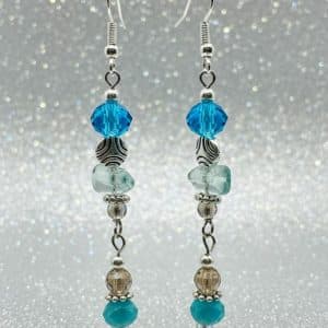 Dazzling Ocean Breeze Dangle Earrings